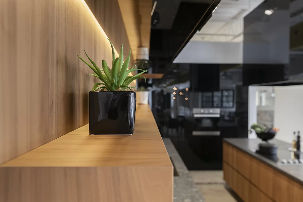 Contemporary Walnut Kitchen | Laval