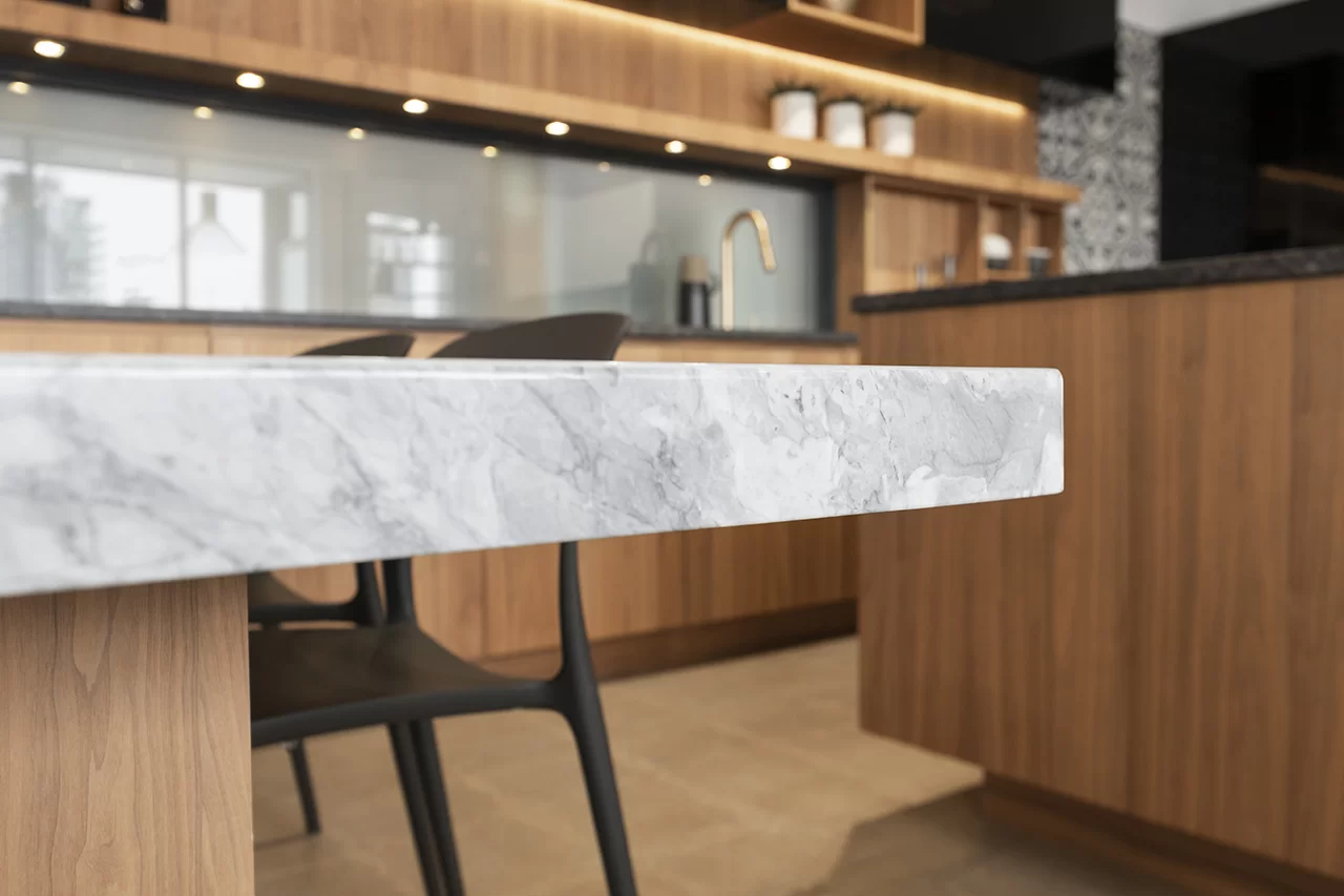 Contemporary Walnut Kitchen | Laval